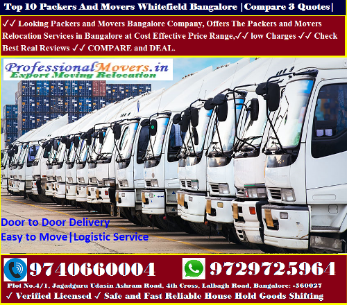 Packers And Movers Whitefield
